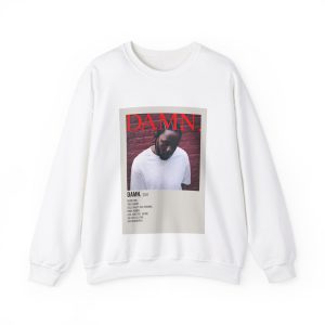 DAMN Minimalist Print Sweatshirt