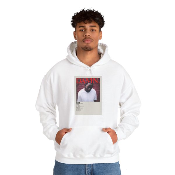 DAMN Minimalist Print Hoodie