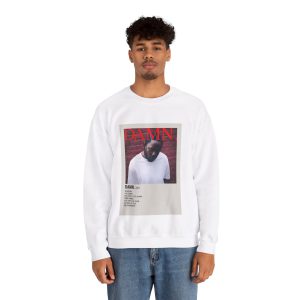 DAMN Minimalist Print Sweatshirt