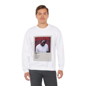 DAMN Minimalist Print Sweatshirt